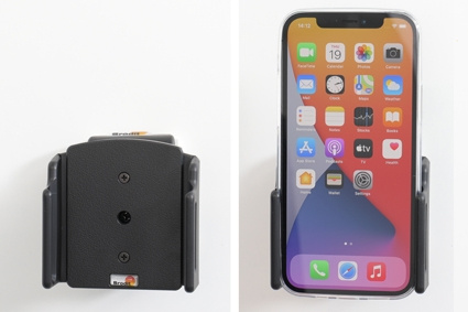 Brodit Passive Halterung mit Kugelgelenk, Apple iPhone 12/12 Pro/13/13 Pro/14 Pro/15/15 Pro/16/16 Pro/16e