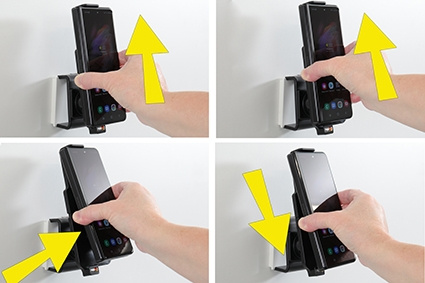 Brodit Passivhalterung mit Kugelgelenk, Samsung Galaxy Z Fold3 5G