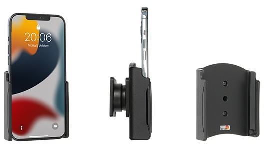 Brodit Passivhalterung mit Kugelgelenk, Apple iPhone 13 Pro Max/14 Plus/14 Pro Max/15 Plus