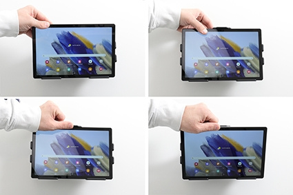 Brodit Passivhalterung mit Kugelgelenk, Samsung Galaxy Tab A8 SM-X200/205