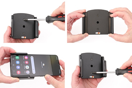 Brodit Passivhalterung mit Kugelgelenk, Samsung Galaxy S22+ 5G (SM-S906B/SM-S906B/DS)