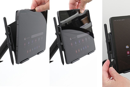 Brodit Passivhalterung mit Kugelgelenk, Samsung Galaxy Tab S8 SM-X700