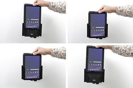 Brodit Passivhalterung mit Kugelgelenk, Samsung Galaxy Tab Active 4 Pro SM-T630/SM-T636