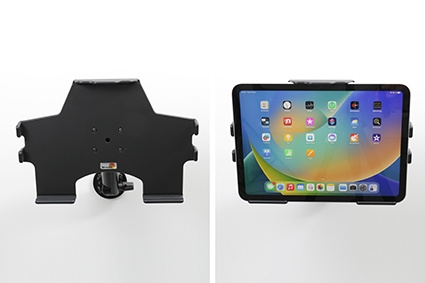 Brodit Passivhalterung mit Kugelgelenk, Apple iPad 10th Gen (A2696, A2757, A2777)/2025 A16 (A3354, A3355, A3356)