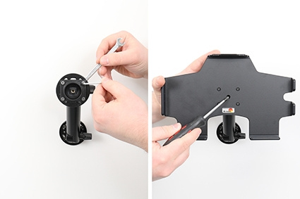 Brodit Passivhalterung mit Kugelgelenk, Samsung Galaxy Tab S9 FE SM-X51x