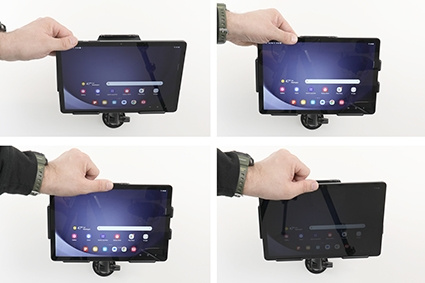 Brodit Passivhalterung mit Kugelgelenk, Samsung Galaxy Tab A9+ 11 SM-X210/SM-X215 LTE/SM-X216 5G