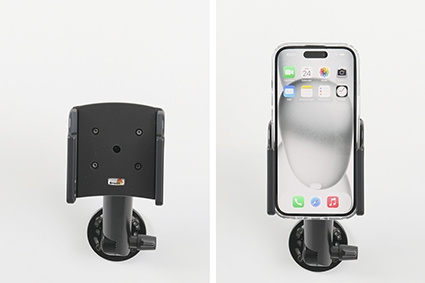 Brodit Handyhülle mit Passivhalterung, Apple iPhone 15