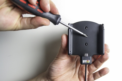 Brodit Aktivhalterung mit Zigarettenanzünderstecker, Samsung Galaxy J7 (2017) Sm-J730F