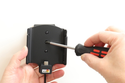 Brodit Aktivhalterung mit Zigarettenanzünderstecker, Samsung Galaxy S9+
