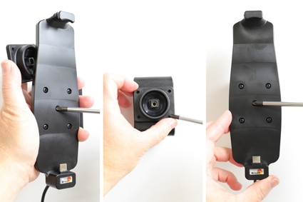 Brodit Aktivhalterung mit Zigarettenanzünderstecker, OnePlus 6/6T/7