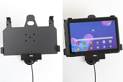 Brodit Aktivhalterung mit Zigarettenanzünderstecker, Samsung Galaxy Tab Active Pro T540/T545/T547/T547U