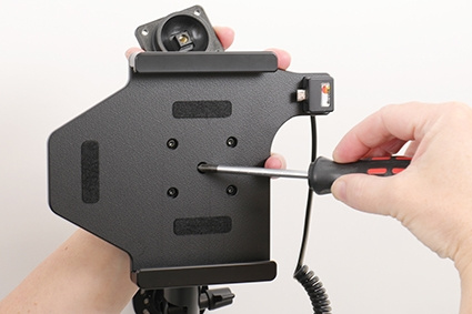 Brodit Aktivhalterung mit Zigarettenanzünderstecker, Huawei MediaPad M5 Lite 8