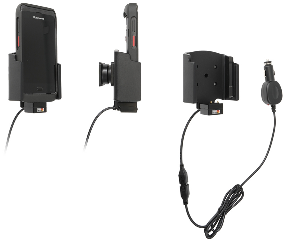 Brodit Aktivhalterung mit Zigarettenanzünderstecker, Honeywell CT40/CT40 XP