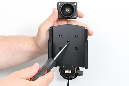 Brodit Aktivhalterung mit Zigarettenanzünderstecker, Samsung Galaxy Xcover 6 Pro