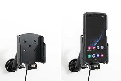 Brodit Aktivhalterung mit Zigarettenanzünderstecker, Samsung Galaxy Xcover 6 Pro