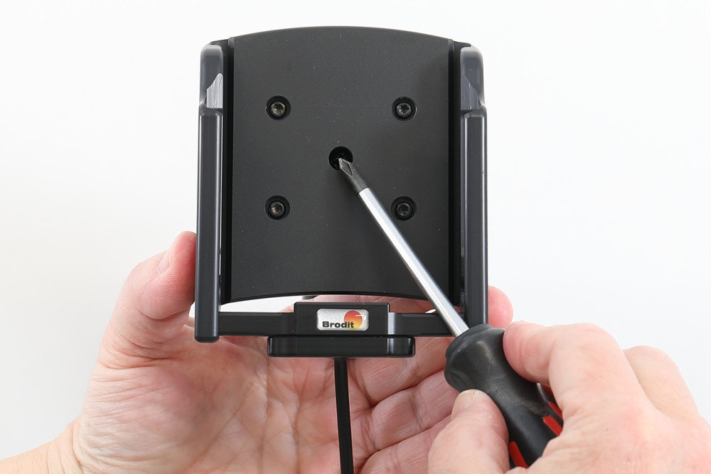 Brodit Aktivhalterung mit Zigarettenanzünderstecker, Samsung Galaxy XCover 7 Pro SM-G766