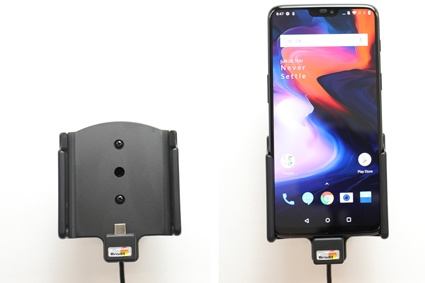 Brodit Aktivhalterung für feste Installation, OnePlus 6/6T