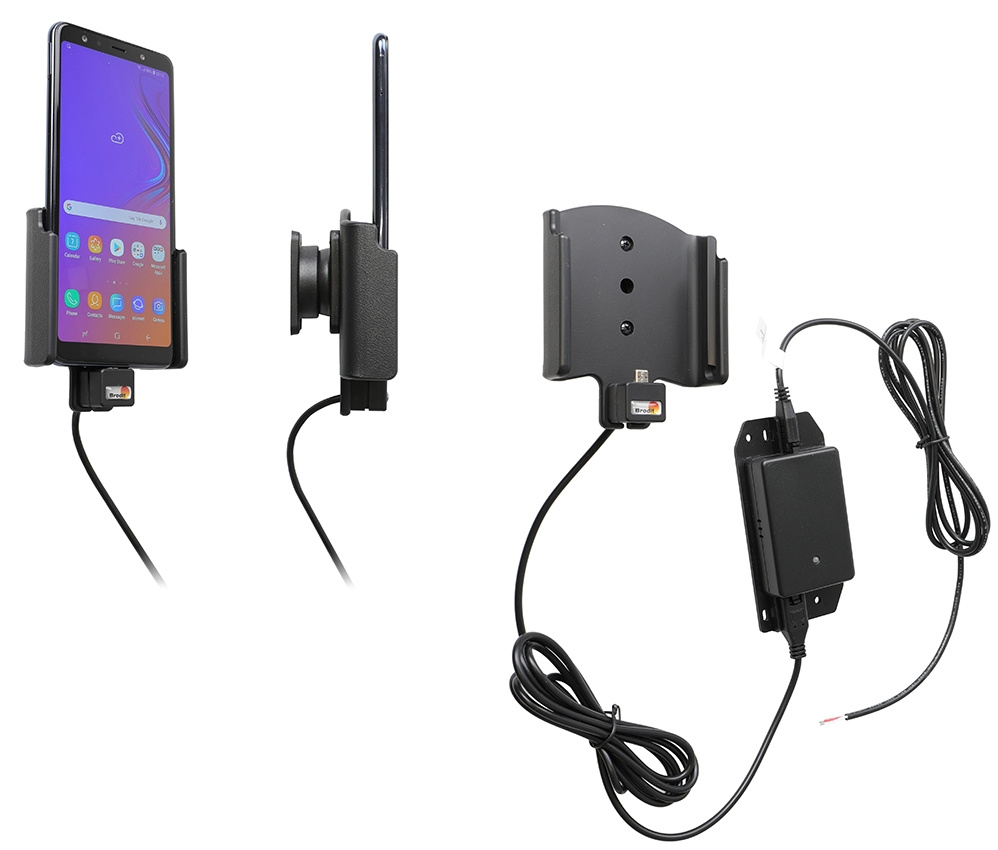 Brodit Aktivhalterung für feste Installation, Samsung Galaxy A7 2018 (SM-A750)