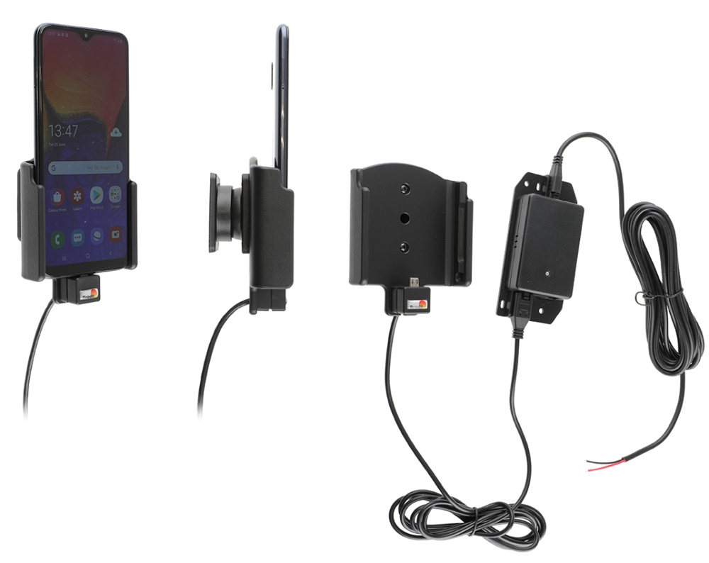 Brodit Aktivhalterung für feste Installation, Samsung Galaxy A10 (SM-A105)