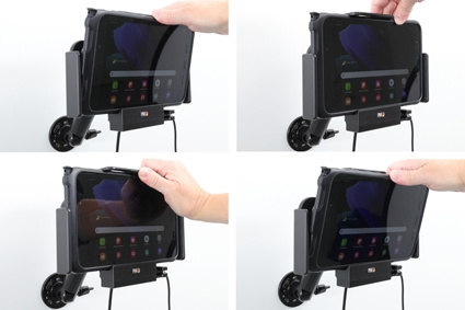 Aktive Halterung für feste Installation, Samsung Galaxy Tab Active 2 SM-T390/SM-T395/3 SM-T570/SM-T575
