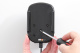 Qi kabelloser aktiver Handyhalter mit Autoladegerät, Apple iPhone 12 Mini Qi kabelloser aktiver Handyhalter mit Autoladegerät, Apple iPhone 12 Mini