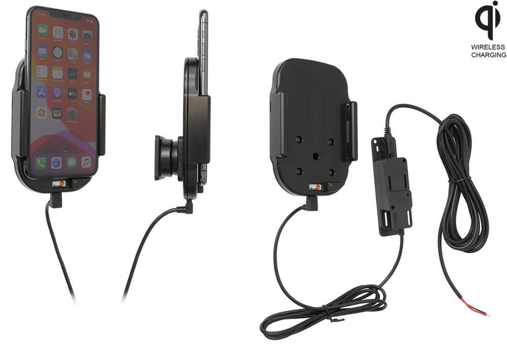 Qi kabellose aktive Halterung für feste Installation, Apple iPhone 11 Pro Max