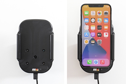 Qi kabellose aktive Halterung für feste Installation, Apple iPhone 12/12 Pro