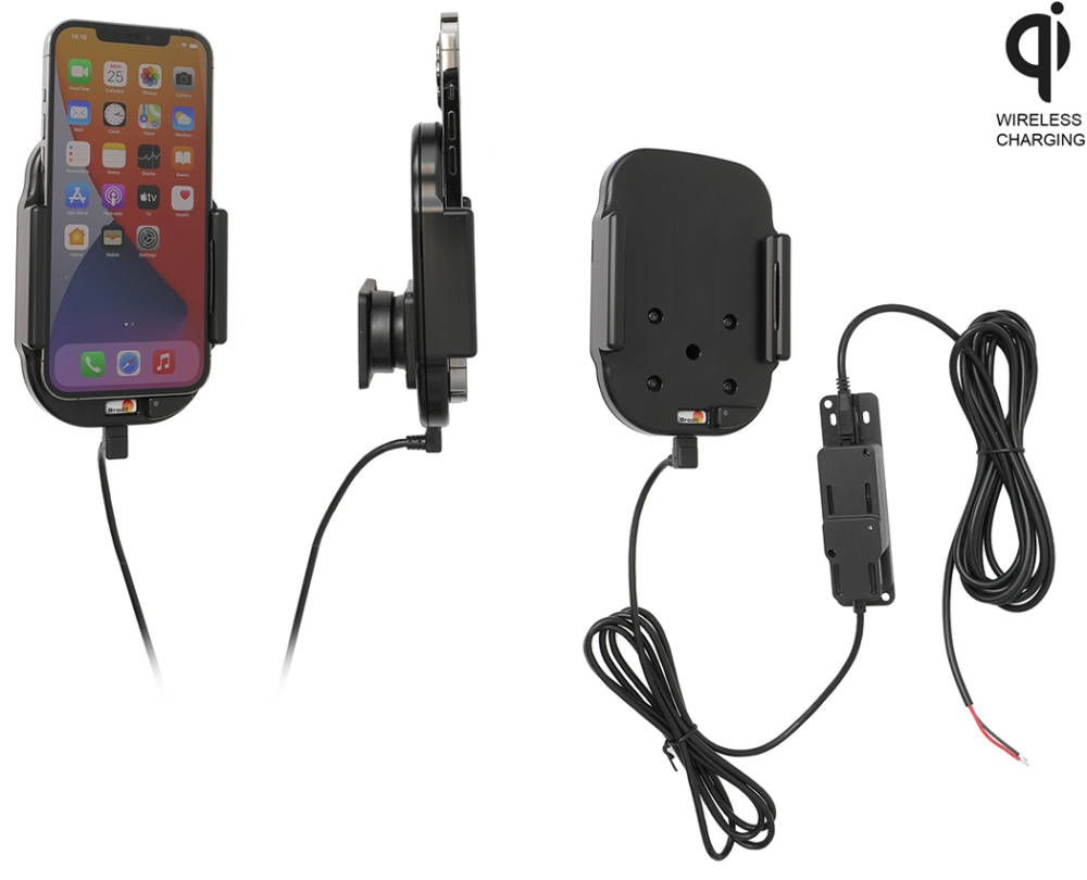 Qi kabellose aktive Halterung für feste Installation, Apple iPhone 12 Pro Max
