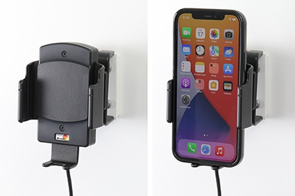 Qi kabellose aktive Halterung für feste Installation, Apple/Google/Huawei/Oppo/Samsung