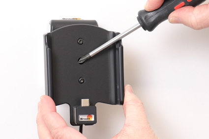 Brodit Aktivhalter mit USB-Kabel und Zigarettenanzünder-Adapter, Google Pixel 4