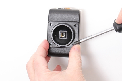 Brodit Aktivhalter mit USB-Kabel und Zigarettenanzünder-Adapter, Samsung Galaxy Xcover Pro SM-G715