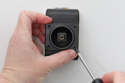 Brodit Aktivhalter mit USB-Kabel und Zigarettenanzünder-Adapter, Samsung Galaxy S20 4G, 5G (SM-G981B/SM-G981F)