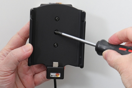 Brodit Aktivhalter mit USB-Kabel und Zigarettenanzünder-Adapter, Samsung Galaxy S20 Plus 5G (SM-G986B/SM-G986F)