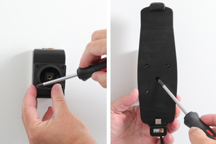 Brodit Aktivhalter mit USB-Kabel und Zigarettenanzünder-Adapter, Samsung Galaxy Note 20 Ultra 5G/S20 Ultra 5G (SM-G988B)