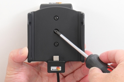 Brodit Aktivhalter mit USB-Kabel und Zigarettenanzünder-Adapter, Samsung Galaxy Note 20 5G