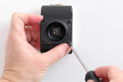 Brodit Aktivhalter mit USB-Kabel und Zigarettenanzünder-Adapter, Apple iPhone 12/12 Pro