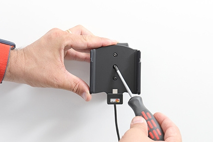 Brodit Aktivhalterung mit USB-Kabel und Zigarettenanzünder-Adapter, Samsung Galaxy A53 5G SM-A536B/DS