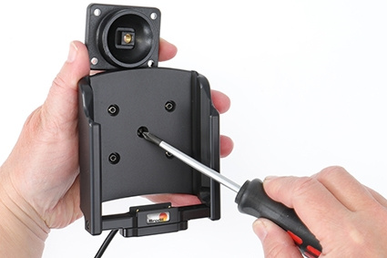 Brodit Aktivhalterung mit USB-Kabel und Zigarettenanzünder-Adapter, Samsung Galaxy Xcover 6 Pro