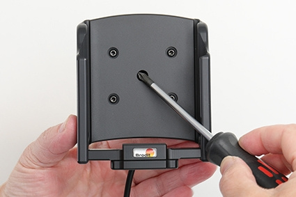 Brodit Aktivhalterung mit USB-Kabel und Zigarettenanzünder-Adapter, Samsung Galaxy Xcover 6 Pro