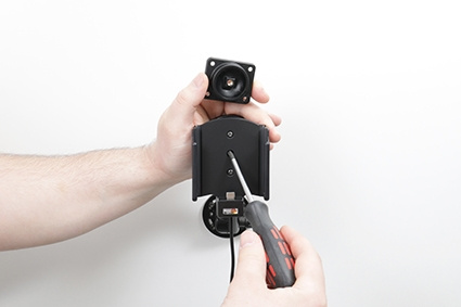 Brodit Aktivhalterung mit USB-Kabel und Zigarettenanzünder-Adapter, Samsung Galaxy S23 SM-S911B/DS