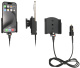 Brodit Aktivhalterung mit USB-Kabel und Zigarettenanzünder-Adapter, Apple iPhone 15/15 Pro Brodit Aktivhalterung mit USB-Kabel und Zigarettenanzünder-Adapter, Apple iPhone 15/15 Pro