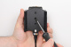 Brodit Aktivhalterung mit USB-Kabel und Zigarettenanzünder-Adapter, Apple iPhone 15/15 Pro Brodit Aktivhalterung mit USB-Kabel und Zigarettenanzünder-Adapter, Apple iPhone 15/15 Pro