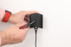 Brodit Aktivhalterung mit USB-Kabel und Zigarettenanzünder-Adapter, Apple iPhone 15 Pro Max Brodit Aktivhalterung mit USB-Kabel und Zigarettenanzünder-Adapter, Apple iPhone 15 Pro Max