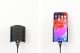 Brodit Aktivhalterung mit USB-Kabel und Zigarettenanzünder-Adapter, Apple iPhone 15 Pro Max Brodit Aktivhalterung mit USB-Kabel und Zigarettenanzünder-Adapter, Apple iPhone 15 Pro Max