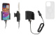 Brodit Mobilhülle mit Aktivhalterung und Autoladegerät, Apple iPhone 15 Pro Max Brodit Mobilhülle mit Aktivhalterung und Autoladegerät, Apple iPhone 15 Pro Max