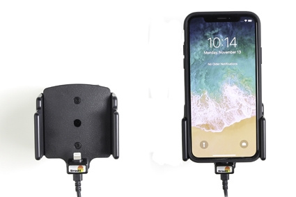Brodit Aktivhalterung für feste Installation, Apple iPhone 11/11 Pro/X/XR/Xs