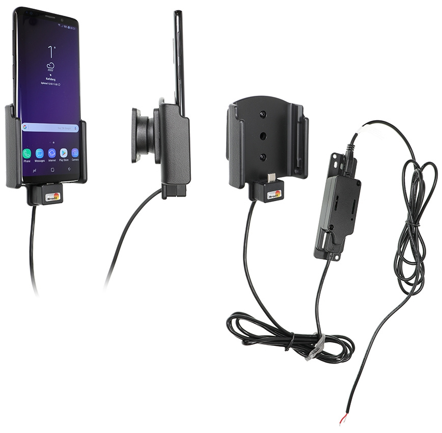Brodit Aktivhalterung für feste Installation, Samsung Galaxy S9