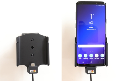 Brodit Aktivhalterung für feste Installation, Samsung Galaxy S9+