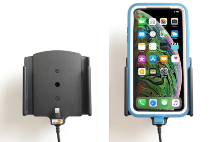 Brodit Aktivhalterung für feste Installation, Apple iPhone 11/11 Pro/11 Pro Max/Xs Max