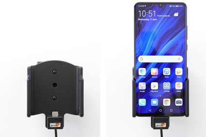 Brodit Aktivhalterung für feste Installation, Huawei P30 Pro